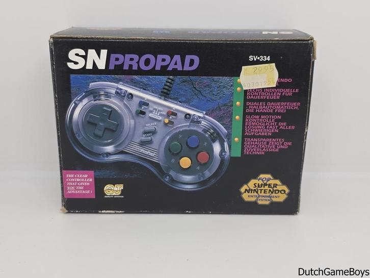 Super Nintendo / SNes - SN Propad Controller - Boxed, Games en Spelcomputers, Spelcomputers | Nintendo NES, Gebruikt, Verzenden