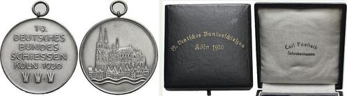Ar-medaille 1930 Koeln-stadt medaille, Postzegels en Munten, Penningen en Medailles, Verzenden