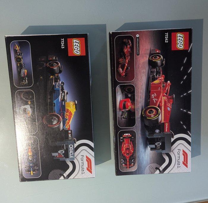 Lego Set - Speed Champions - Ferrari st24 et RedBull Oracle, Kinderen en Baby's, Speelgoed | Duplo en Lego