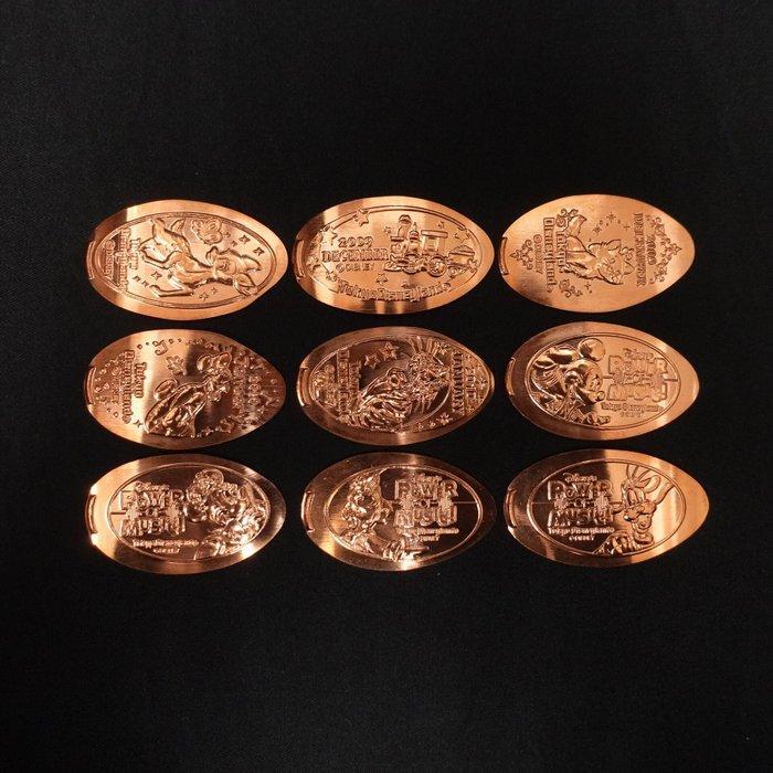 Collectie van memorabilia - Souvenirmedailles /, Verzamelen, Disney