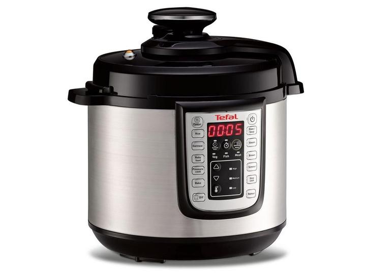 Tefal All-in-One CY505E - 3 in 1 Slowcooker - Multicooker -, Elektronische apparatuur, Rijstkokers, Zo goed als nieuw, Verzenden