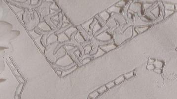 Drap de lit (3) - 270 cm - 230 cm - Anciennes broderies