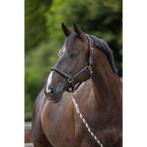 Licol mustang double réglage noir / argent taille 3 - kerbl