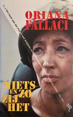 Niets en zo zij het / Ooievaar 9789057132971 O. Fallaci, Verzenden, O. Fallaci