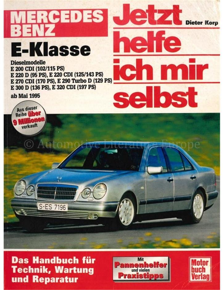 2001 MERCEDES E-KLASSE DIESEL VRAAGBAAK DUITS (JETZT HELFE, Auto diversen, Handleidingen en Instructieboekjes