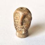 Bactrian Marmer Heerser hoofd kraal Talisman - 22 mm, Antiek en Kunst, Antiek | Overige Antiek