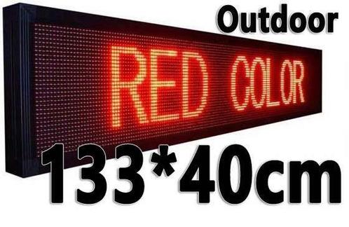 SALE! Rode professionele LED lichtkrant 40*133cm, Maison & Meubles, Accessoires pour la Maison | Autre, Envoi
