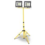 Dubbele LED schijnwerper met statief - IP65 - 2x 30W, Verzenden, Nieuw