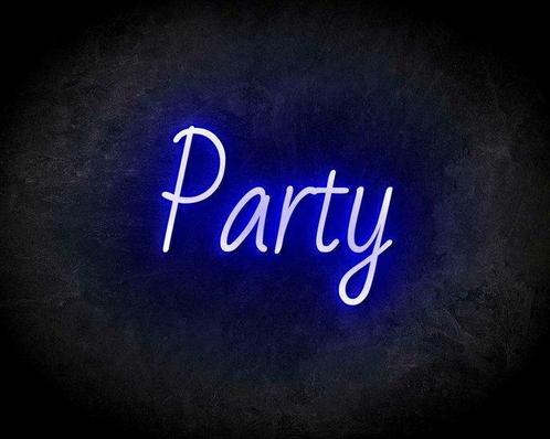 PARTY neon sign - LED neon reclame bord neon letters verl..., Articles professionnels, Horeca | Autre, Envoi