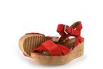 Omoda sandalen in maat 38 Rood | 5% korting, Verzenden, Omoda, Sandalen of Muiltjes, Zo goed als nieuw