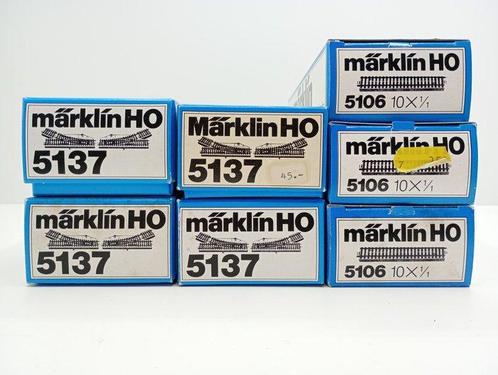 Märklin H0 - 5137/5106 - Modeltreinsporen (38) - M-sporen -, Hobby en Vrije tijd, Modeltreinen | H0