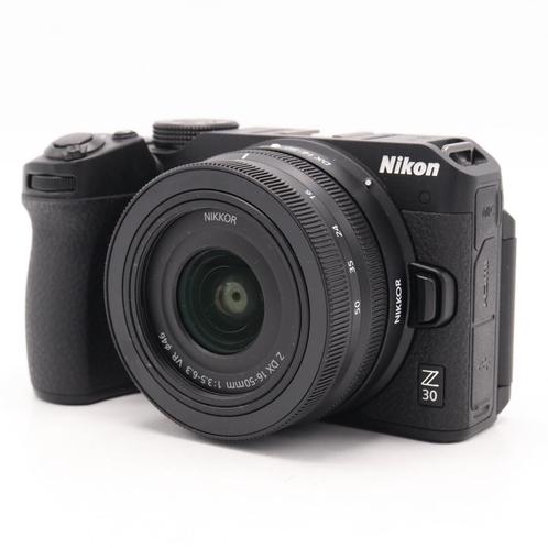 Nikon Z30 + 16-50mm F/3.5-6.3 VR occasion, Audio, Tv en Foto, Foto | Lenzen en Objectieven, Zo goed als nieuw, Verzenden