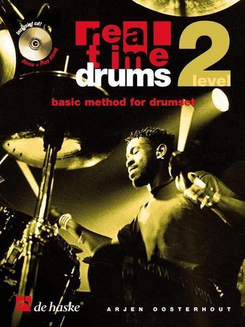 Real Time Drums Level 2 (Nl) 9789043115841 A. Oosterhout, Boeken, Hobby en Vrije tijd, Gelezen, Verzenden