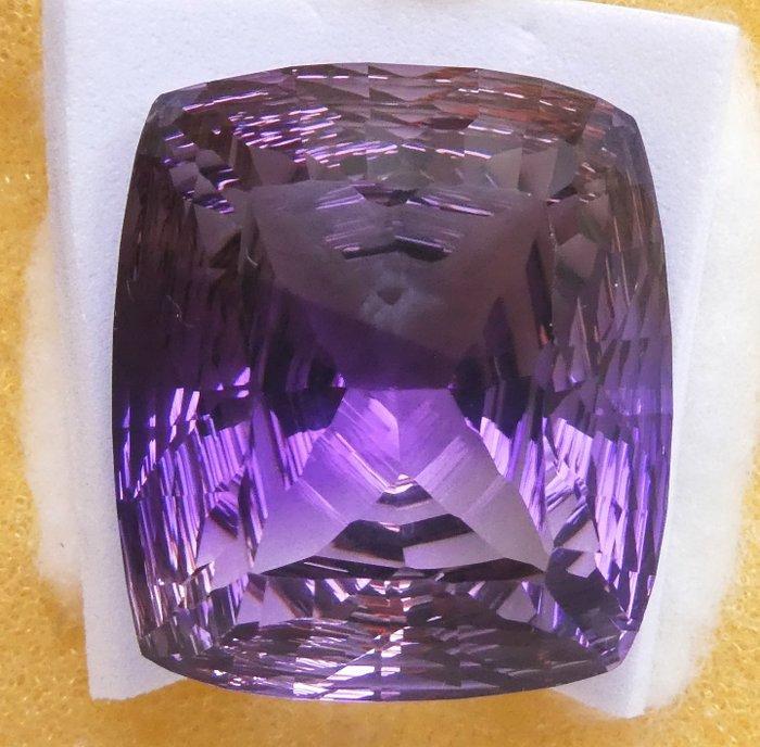 Amethist - 54.82 ct - Instituto Gemólogico Español (IGE), Handtassen en Accessoires, Edelstenen
