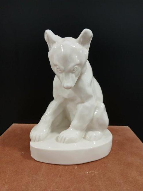 Schwarzburger Werkstätten - Beeldje - White Bear - Etha, Antiek en Kunst, Antiek | Glaswerk en Kristal