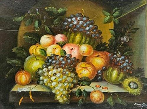 Europese school (XX) - Natura morta, Antiek en Kunst, Kunst | Schilderijen | Klassiek