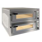 Elektrische oven 2x 6 pizzas diam.350mm, 2 kamers -, Verzenden, Nieuw in verpakking, Fornuis, Frituur en Grillen