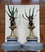 sculptuur - 258 mm - Brons, Marmer, Antiek en Kunst, Antiek | Keramiek en Aardewerk