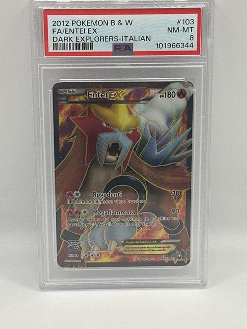 Pokémon - 1 Graded card - Fa entei ex / dark explorers - PSA, Hobby en Vrije tijd, Verzamelkaartspellen | Pokémon