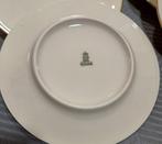 Bord (12) - Gold Trim - Beenderporselein - Heinrich & Co., Antiek en Kunst