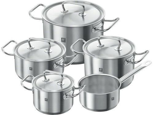 Zwilling TWIN Classic - Kookpannenset 5-delig - RVS -, Huis en Inrichting, Woonaccessoires | Overige, Nieuw, Verzenden
