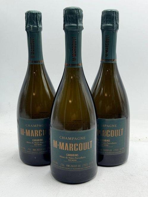 M.Marcoult, Carabins Parcellaire - Champagne Blanc de Noirs,, Verzamelen, Wijnen
