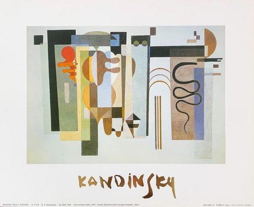 Wassily Kandinsky (1866-1944) - Zwei grüne Punkte, 1935 -, Antiek en Kunst, Kunst | Designobjecten