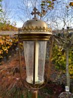 Lantaarn - kerk lantaarn - processie kandelaar - Glas,, Antiek en Kunst