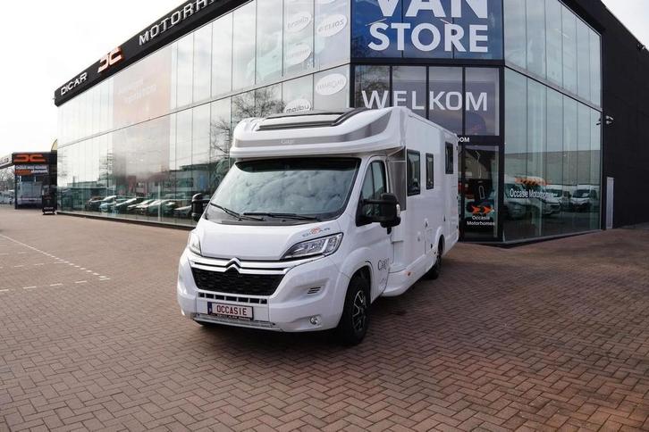 McLouis Carat 473 op Citroën met hef- en twinbedden 47866, Caravanes & Camping, Camping-cars