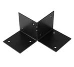 Starx paalverbinder type-SBO 90x90 mm zwart, Doe-het-zelf en Bouw, Nieuw