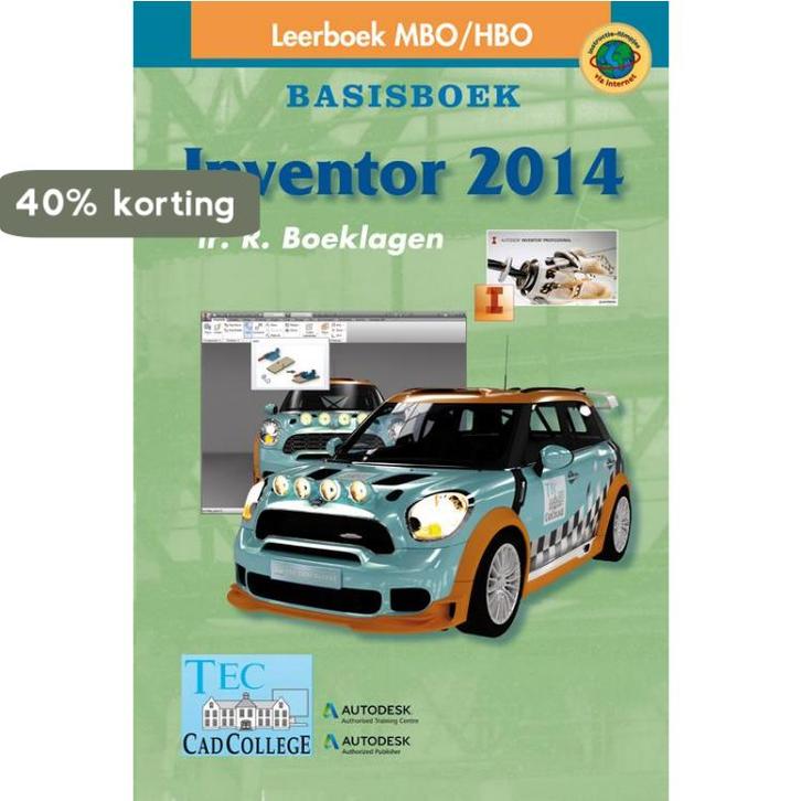 Leerboek MBO /HBO Inventor 2014 / Leerboek MBO/HBO, Boeken, Schoolboeken, Gelezen, Verzenden