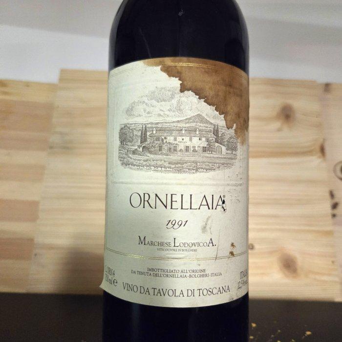 1991 Tenuta dellOrnellaia, Ornellaia - Bolgheri Superiore -, Verzamelen, Wijnen