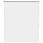 vidaXL Rolgordijn verduisterend wit 135x175 cm stofbreedte, Huis en Inrichting, Verzenden, Nieuw