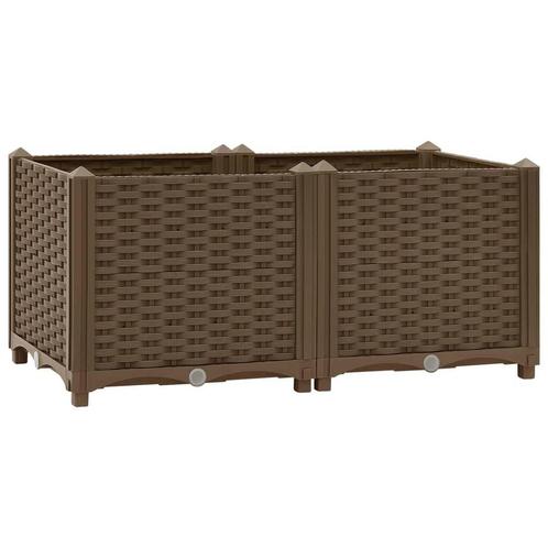 Tuinplezier voor Jonge Gezinnen! Verhoogde Plantenbak -40..., Tuin en Terras, Bloembakken en Plantenbakken, 30 tot 60 cm, 60 tot 100 cm