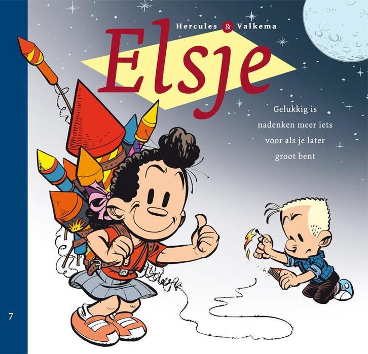 Gelukkig is nadenken meer iets voor als je later groot bent, Boeken, Stripverhalen, Zo goed als nieuw, Verzenden