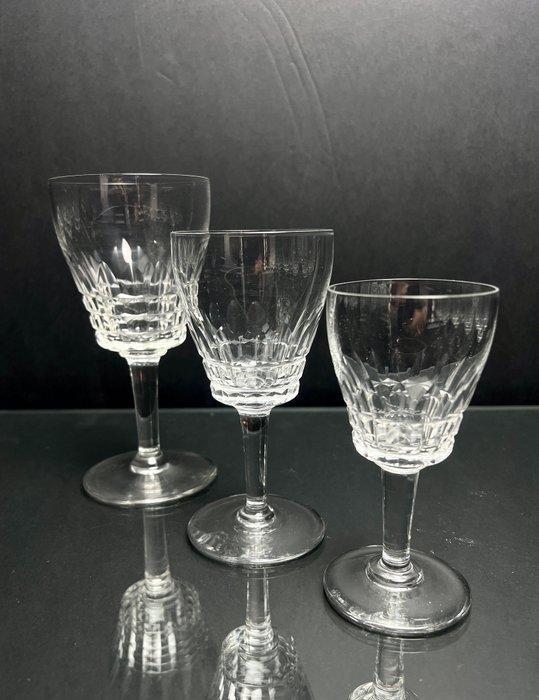Val Saint Lambert - Drinkservies (24) - Model Merry, Taillé, Antiquités & Art, Antiquités | Meubles | Tables