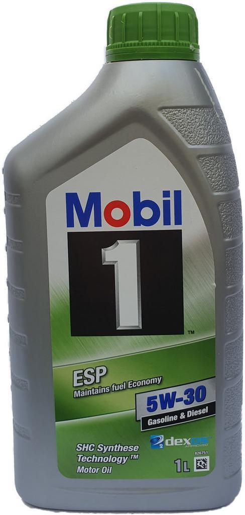 Mobil ESP 5W30 1Liter, Auto diversen, Onderhoudsmiddelen, Ophalen of Verzenden