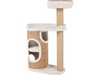 Trixie Falco - Krabpaal - 4 ligplekken - Lichtgrijs/Bruin, Verzenden, Nieuw