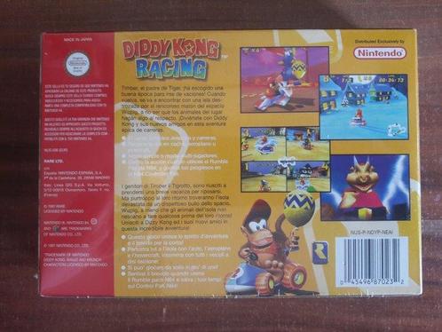 Nintendo - Nintendo 64 - N64 - Diddy Kong Racing - Sealed -, Games en Spelcomputers, Spelcomputers | Overige Accessoires