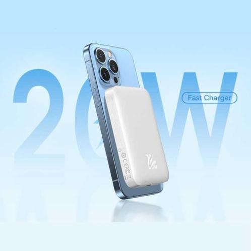 10.000mAh Mini Magnetische Qi Powerbank voor Mobiele, Telecommunicatie, Powerbanks, Nieuw, Verzenden