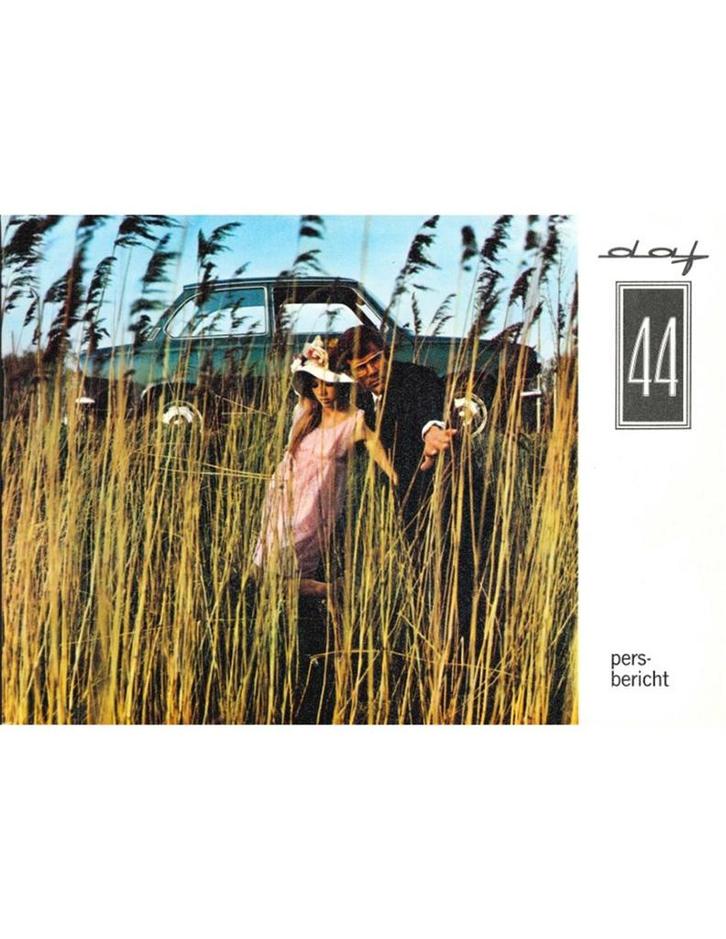 1966 DAF 44 PERS BROCHURE NEDERLANDS, Boeken, Auto's | Folders en Tijdschriften, Ophalen of Verzenden