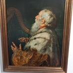 Peter Paul Rubens (1577-1640), After - Re David suona larpa, Antiek en Kunst