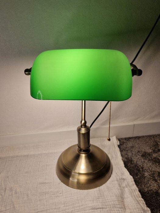 Lampe - lampe de bureau - Verre, Chromé(e) - lampe de bureau, Antiek en Kunst, Curiosa en Brocante