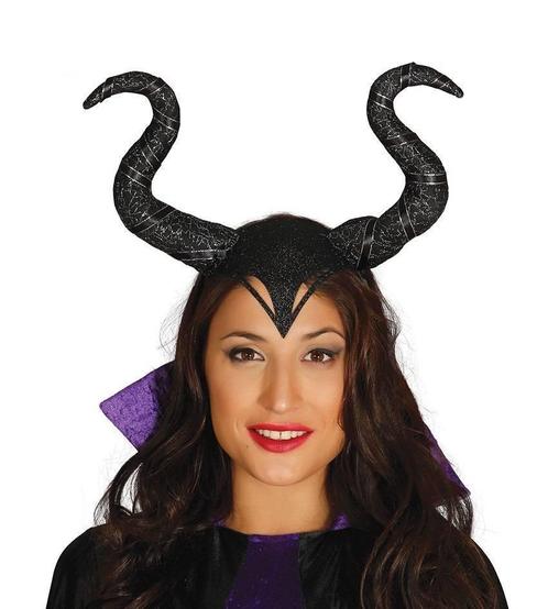 Halloween Haarband Maleficent, Hobby en Vrije tijd, Feestartikelen, Nieuw, Verzenden