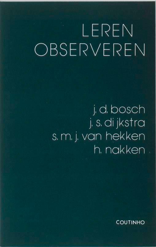 Leren observeren 9789062835270 J.S. Dijkstra, Boeken, Psychologie, Zo goed als nieuw, Verzenden