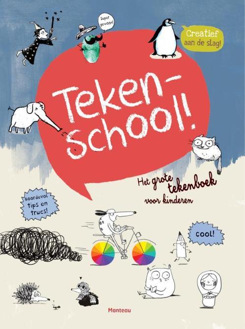 Tekenschool 9789002256783, Livres, Livres pour enfants | Jeunesse | 10 à 12 ans, Envoi