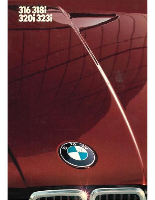1983 BMW 3 SERIE BROCHURE NEDERLANDS, Boeken, Auto's | Folders en Tijdschriften