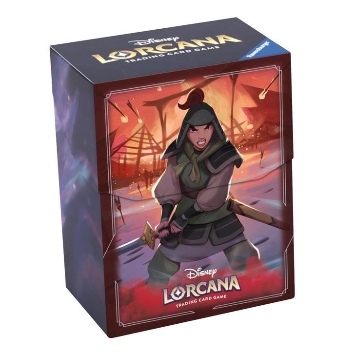 Disney Lorcana: Deck Box Mulan, Hobby en Vrije tijd, Verzamelkaartspellen | Overige, Ophalen of Verzenden
