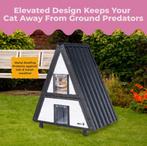 MaxxPet Kattenhuis - Kattenhok voor buiten - Houten katte..., Ophalen of Verzenden