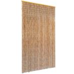 Bamboe Vliegengordijn 120x220 | 40% Korting | Tweede Kansje, Verzenden, Hordeur, Nieuw, Hout